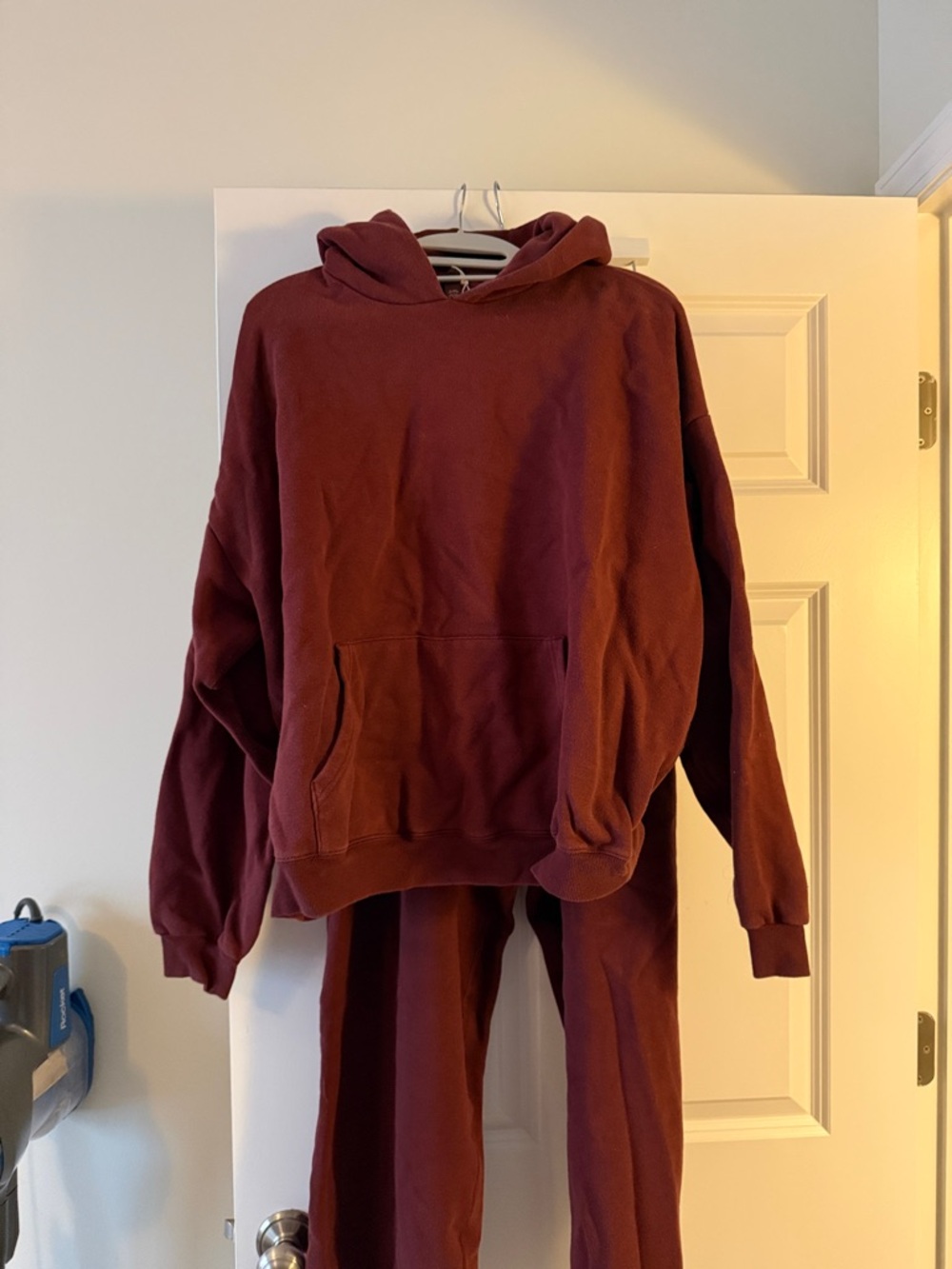 SKIMS Maroon Hoodie